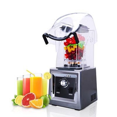 Juice Blender With 6 Blades Soundproof Blender With Cover Commercial Strongest Quietest Professional-Grade Blender