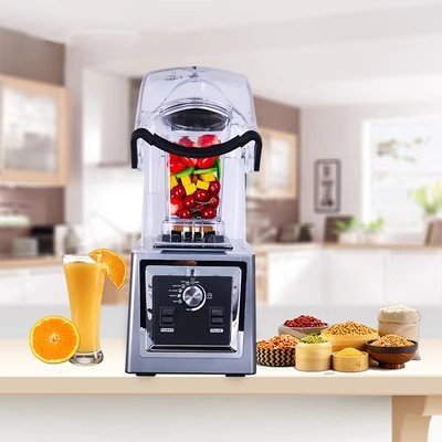 Juice Blender With 6 Blades Soundproof Blender With Cover Commercial Strongest Quietest Professional-Grade Blender