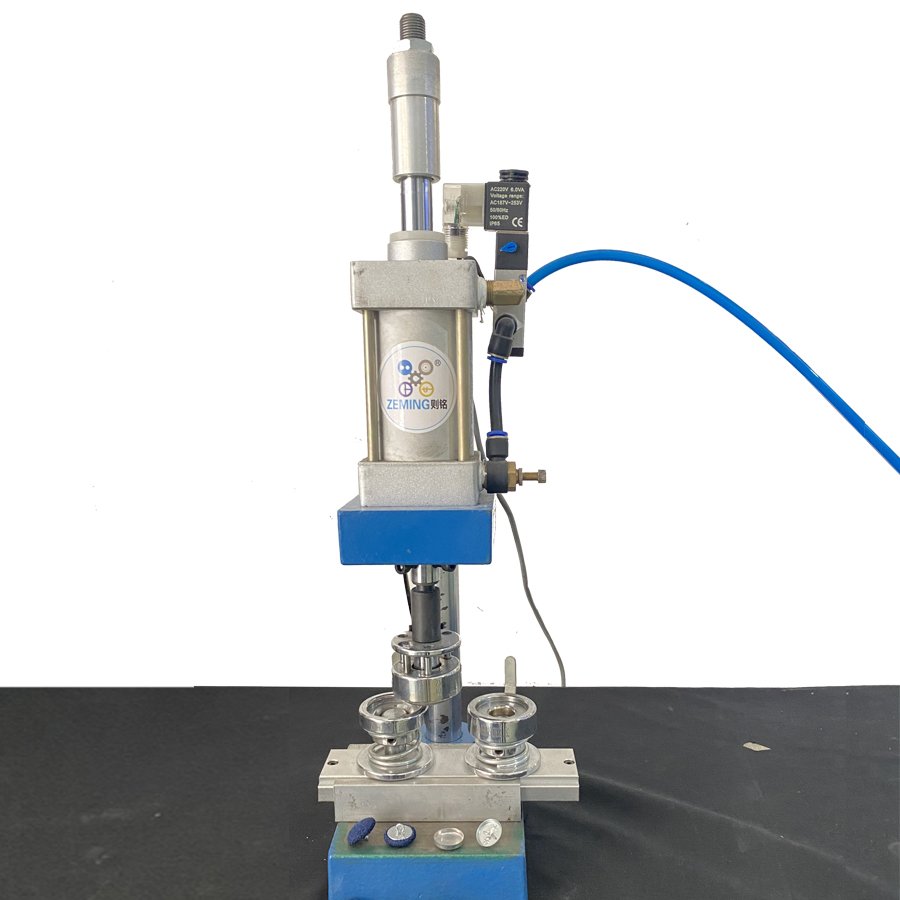 New Product Professional Easy Operation Pneumatic Fabric Button Making Machine Covered Button Making Press Machine