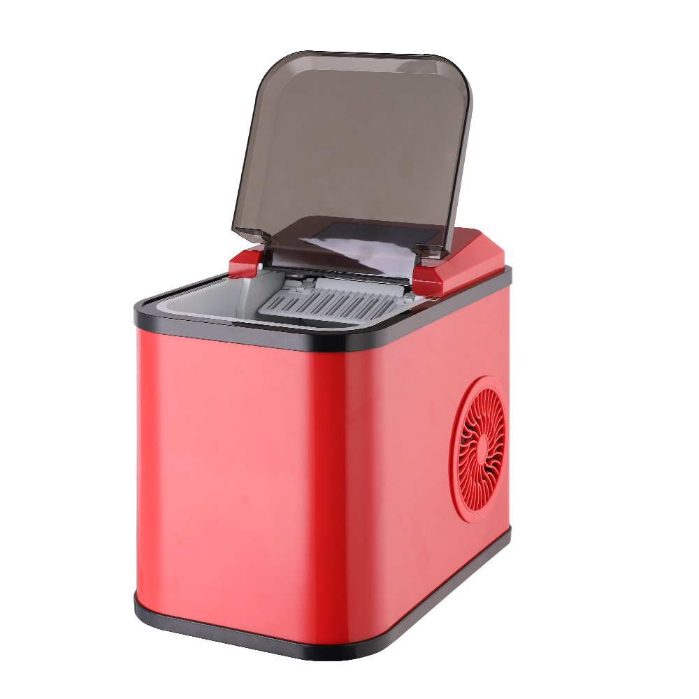 New High Quality Ice Maker Portable Ice Making Machine 125KGS/24H Fast Ice Cube Maker Machine With Digital Display For Home
