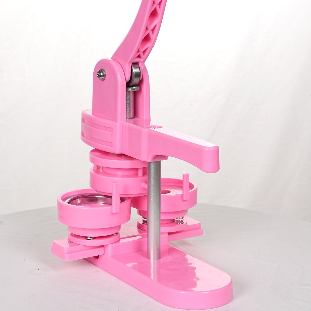 Vesub New Design Pink Round Button Badge Machine Badge Printing Machine Badge Making Machine