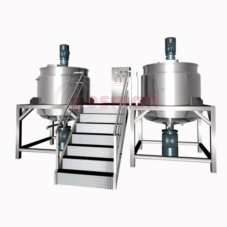 Shampoo Dish Washing Liquid Soap Mixer Machine Liquid Detergent Mixing Machinery