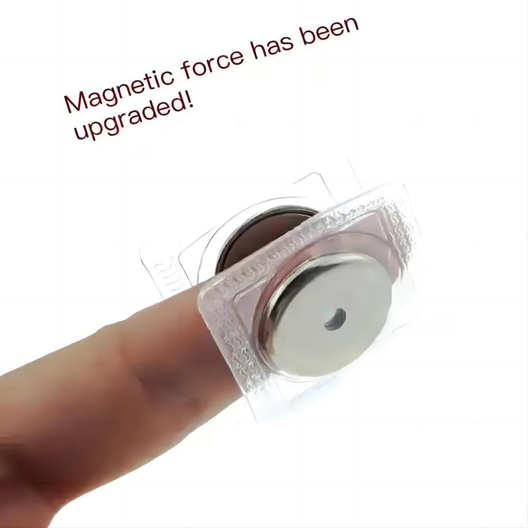 Waterproof Neodymium Magnets Invisible Sew Buttons Rubber/PVC Coating Permanent Magnetic Material Neodium/Neodymium Disc Pattern