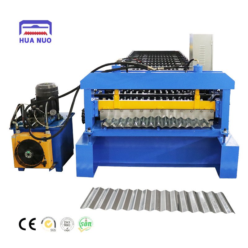 China single layer Roof panel roll forming machine Trapezoid Iron Sheet Roll Forming Making Machine