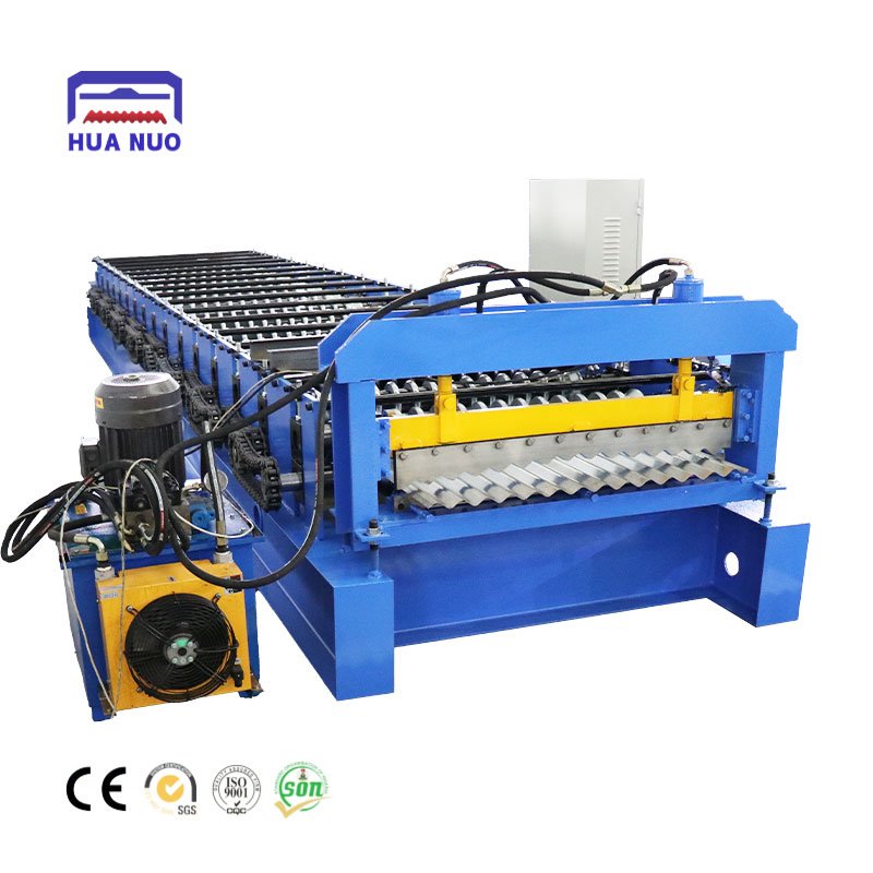 China single layer Roof panel roll forming machine Trapezoid Iron Sheet Roll Forming Making Machine