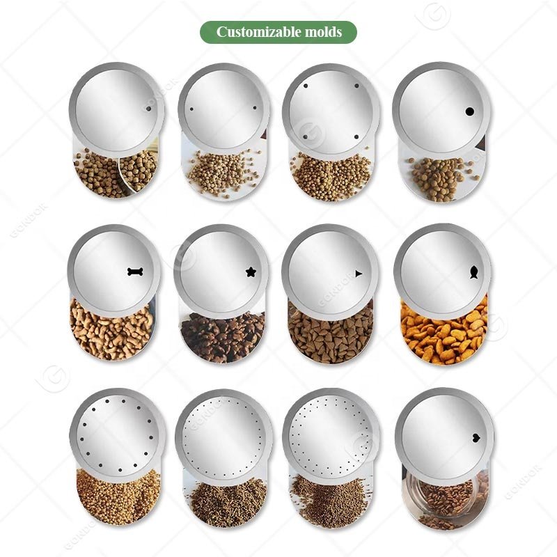 Animal Floating Price Cat Fish Dog Pet Food Feed Pellet Make Extruder Processing Machine for Fish Food