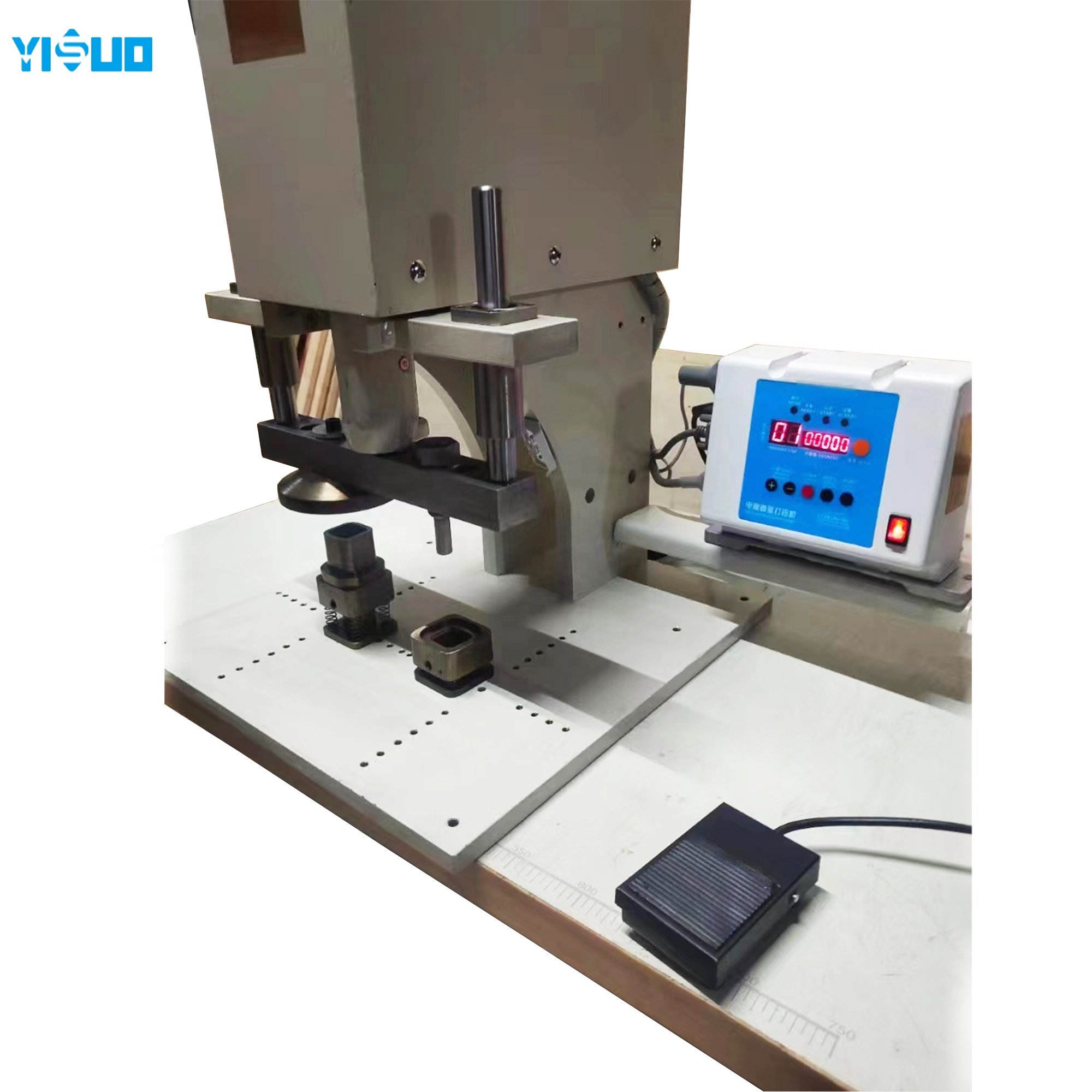 YS-386 New computer servo simple model electric buckle machine belt buckle buckle machine