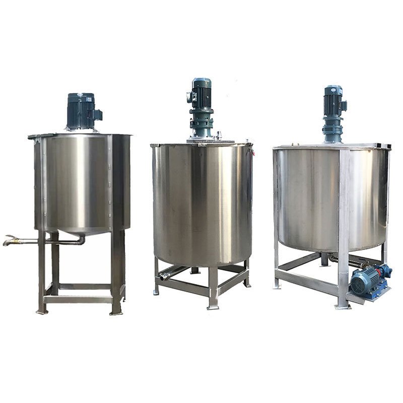 Liquid Shampoo Soap Mixing Making Agitator Machine 500L Liquid Mixer Chemical Cosmetic Food 1 - 40 R.p.m Rpm 0-63r/min