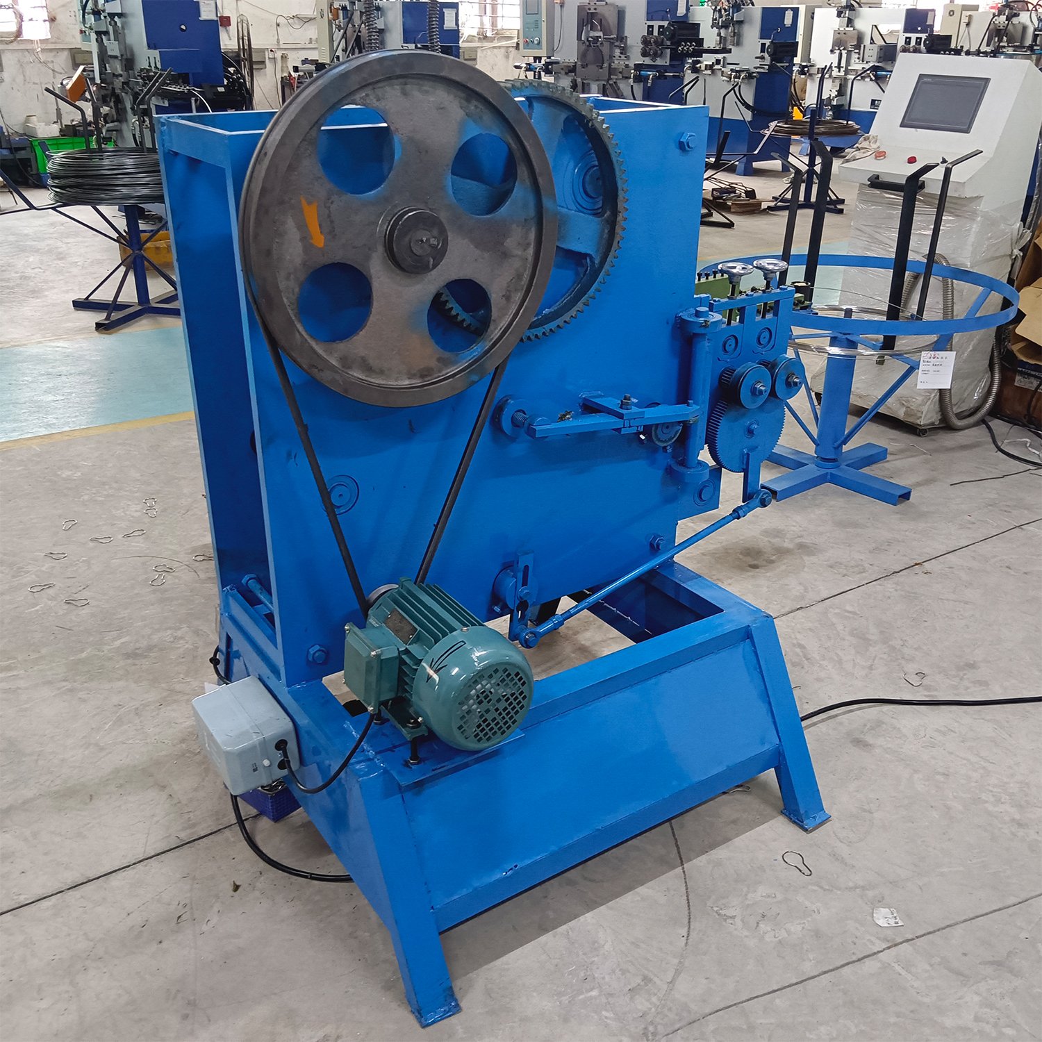Gourd button type Packaging buckle making machine
