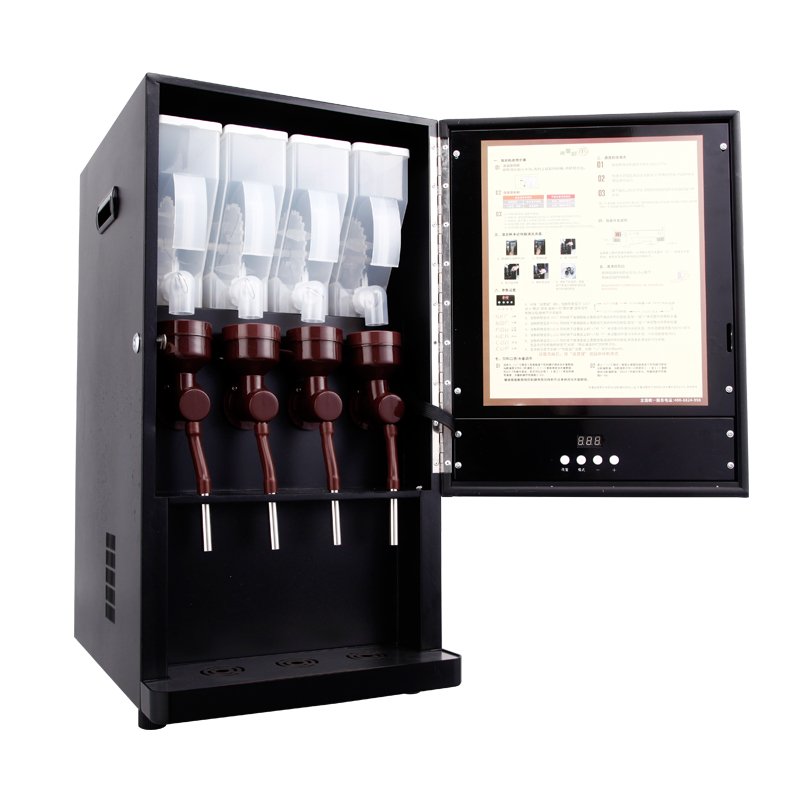 Metal plastic automatic coffee making machine button panel optional coffee machines professional