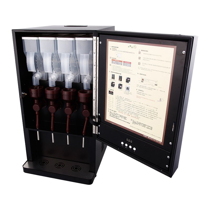 Metal plastic automatic coffee making machine button panel optional coffee machines professional