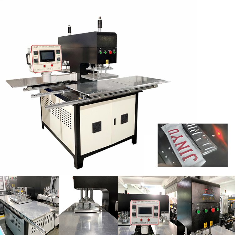 Silicone ink embossing press leather machine for t shirts fabric garment clothing factory