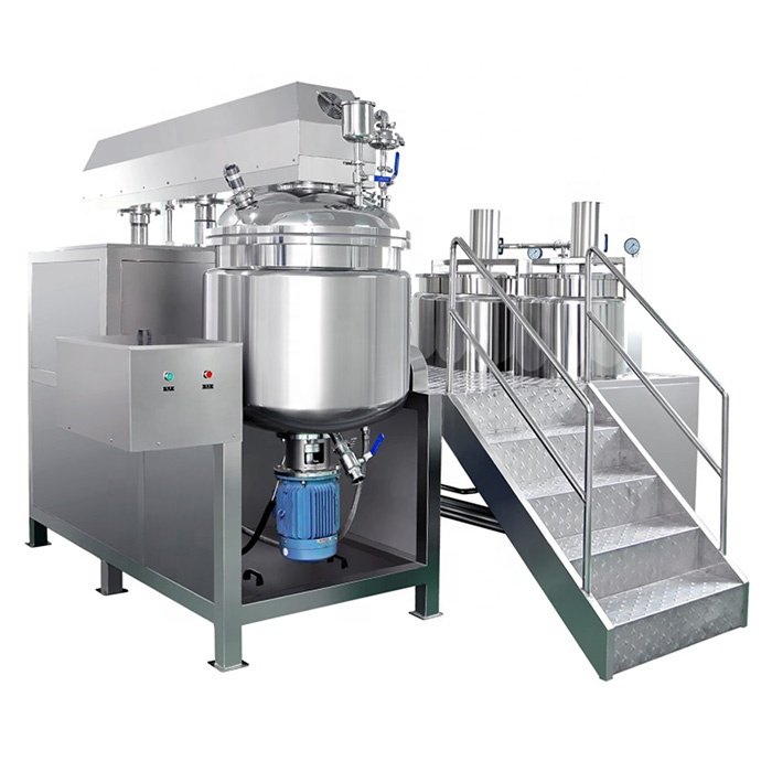 Multifunctional High Shear Vacuum Homogenizer Cream Mixer Margarine Ghee Making Machine