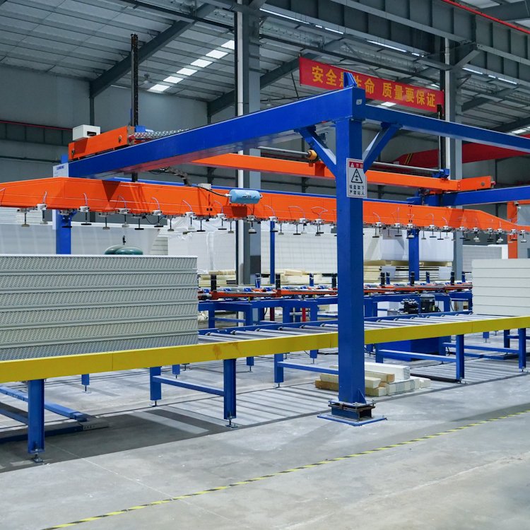 Full Automated Polyurethane Sandwich Panel Making Machine Production Line Machinery For Cool Room
