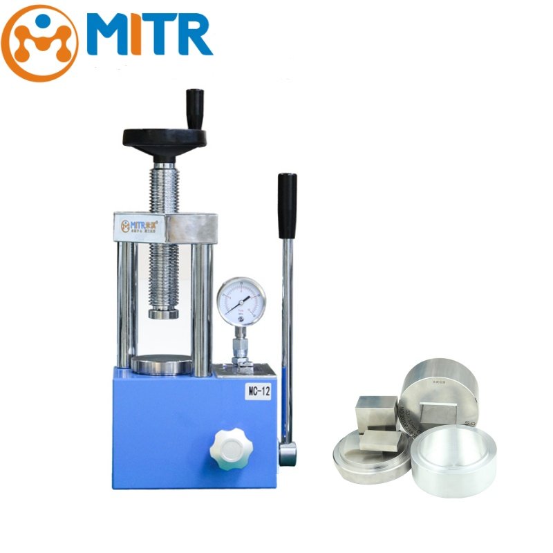MITR Desktop Lab Manual Powder Press Machine Small Powder Press Machine