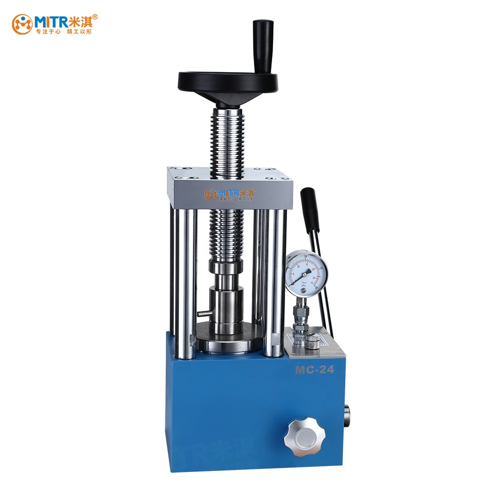 MITR Desktop Lab Manual Powder Press Machine Small Powder Press Machine