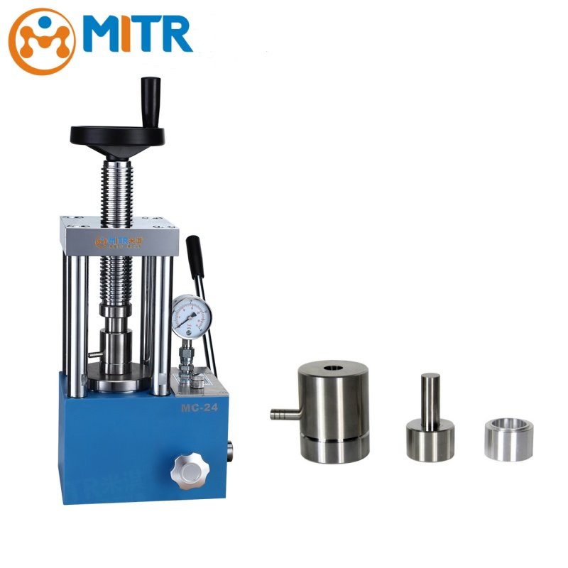 MITR Desktop Lab Manual Powder Press Machine Small Powder Press Machine