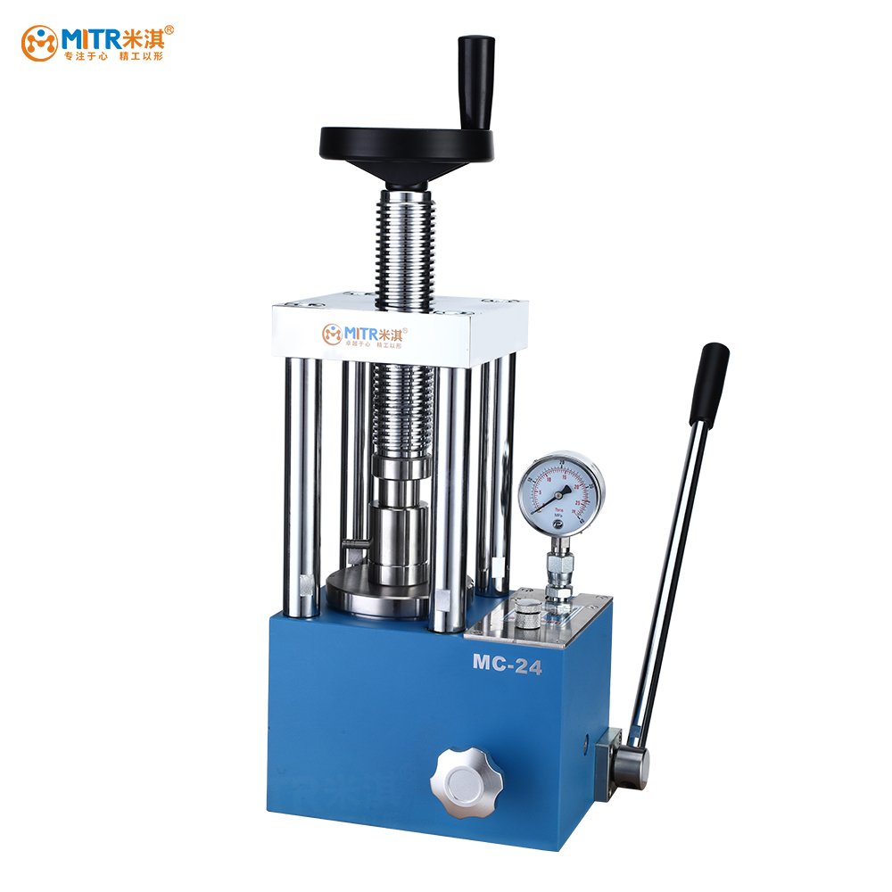 MITR Desktop Lab Manual Powder Press Machine Small Powder Press Machine