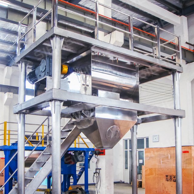 Vegetable Powder Production Line Full Automatic Online Powder Mixing System Production Line