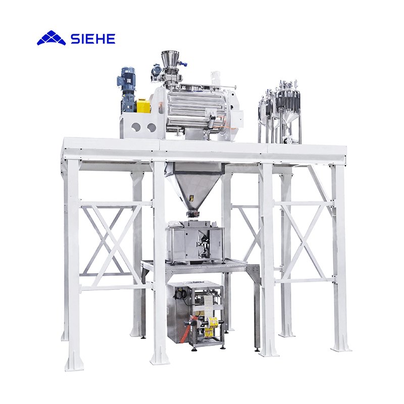 Laundry Powder Production Line Full Automatic Online Powder Mixing System Production Line