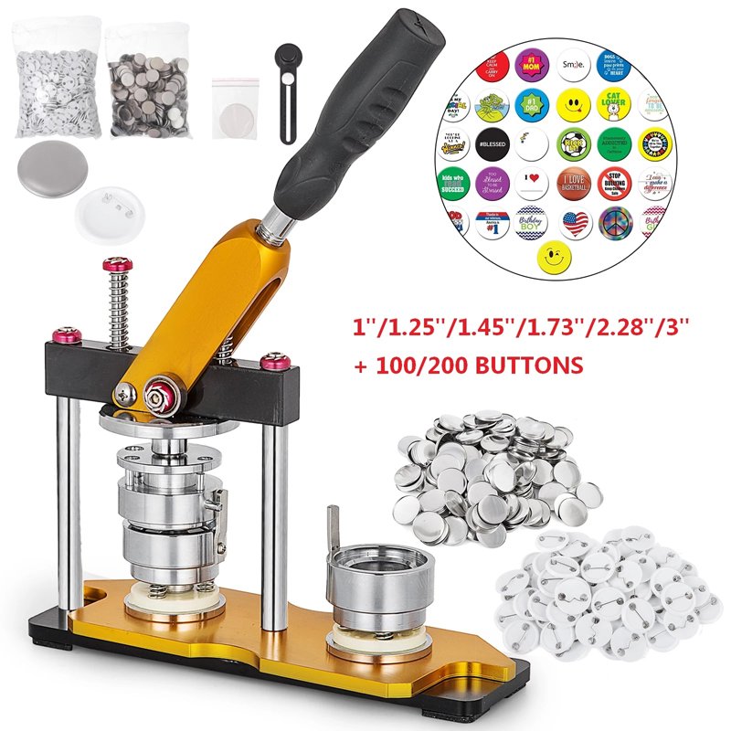 58mm button parts button maker parts top/bottom cover clip pin button parts for badge maker machine craft making mold kit