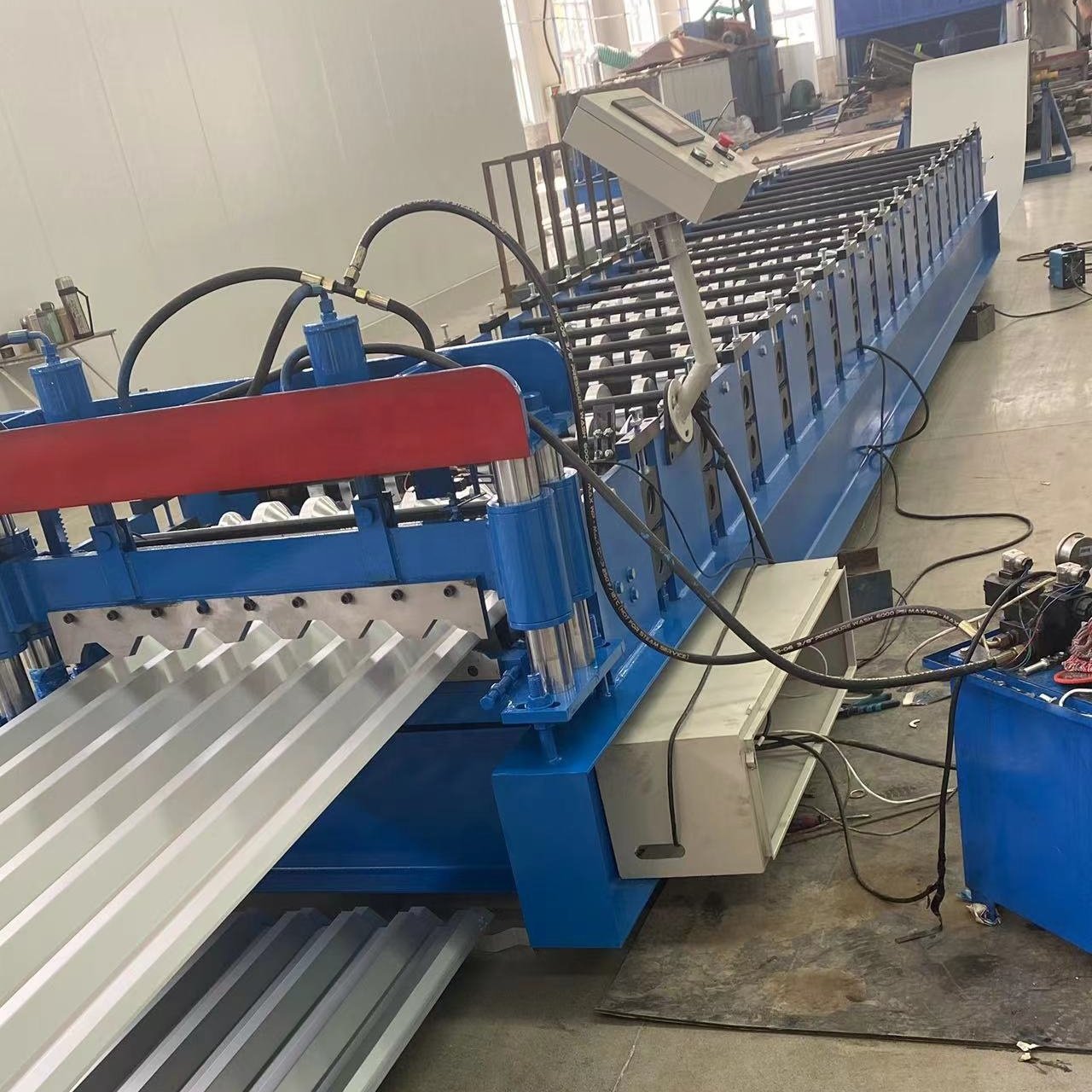 YX35-125-750 wall panel facade exterior tiles making machine