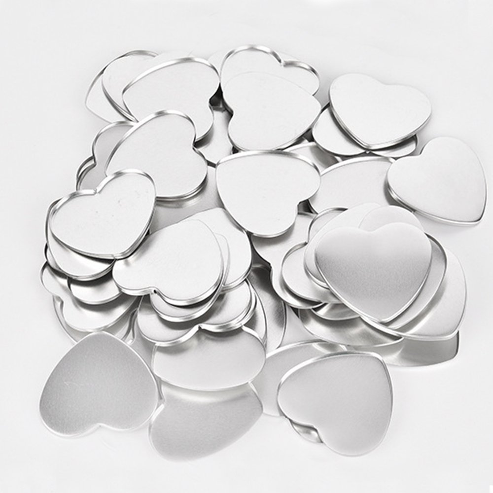 Hot Special heart shape Button Pin Badges Kit Glitter button badge raw material
