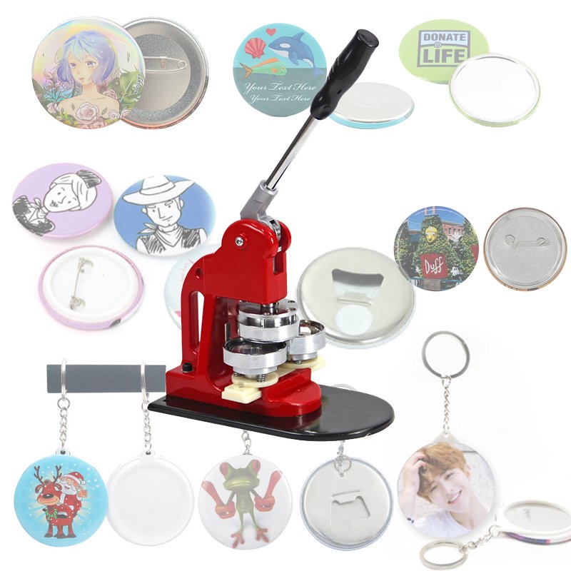 Manufacturers low price promotion manual 58mm badge machine badge manufacturing machine