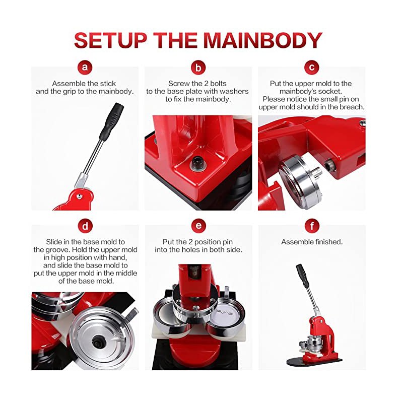 Manufacturers low price promotion manual 58mm badge machine badge manufacturing machine
