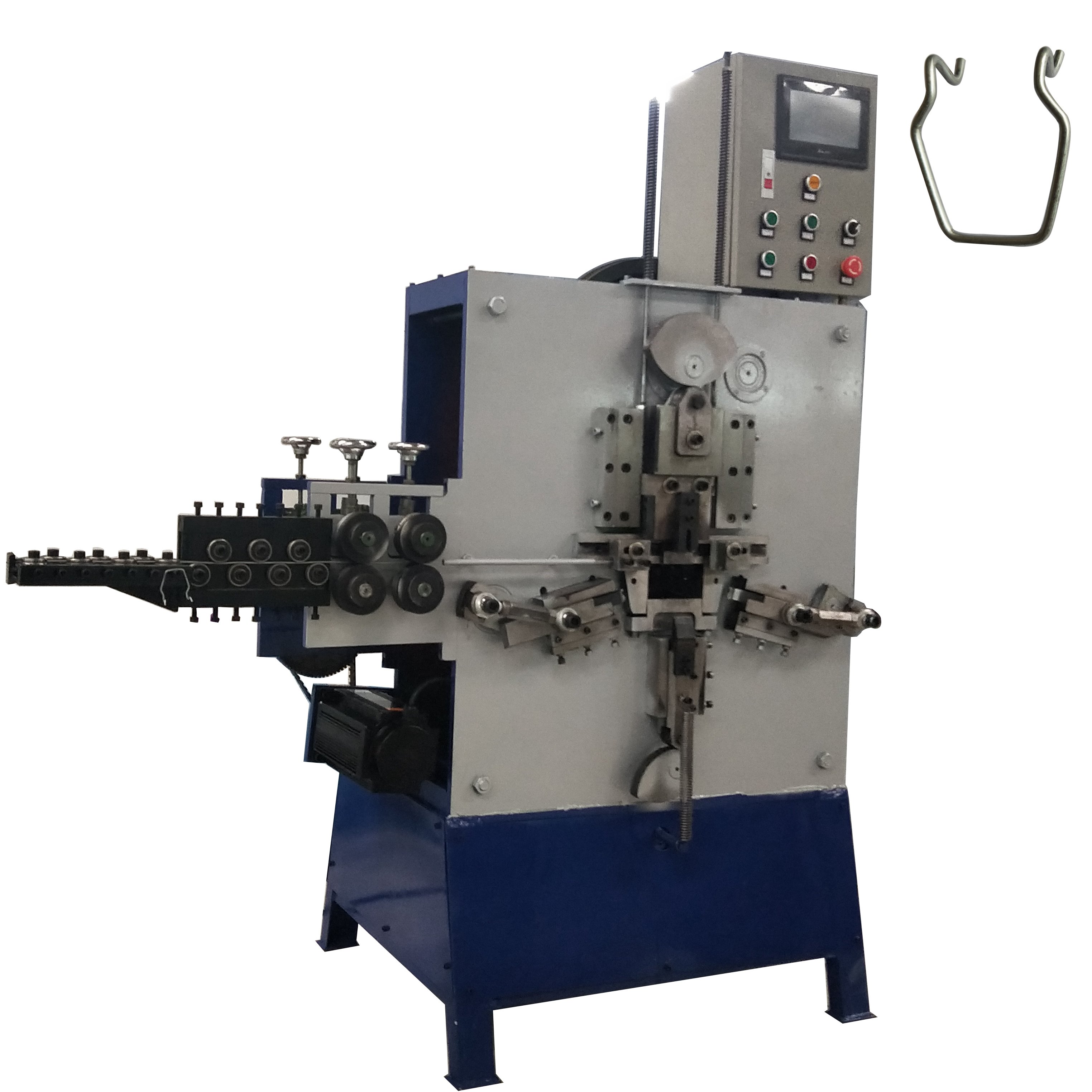 Automatic Mechanical Wire Buckle Making Machine Polyester Cord Strapping Wire Buckle Forming Machine with PLC