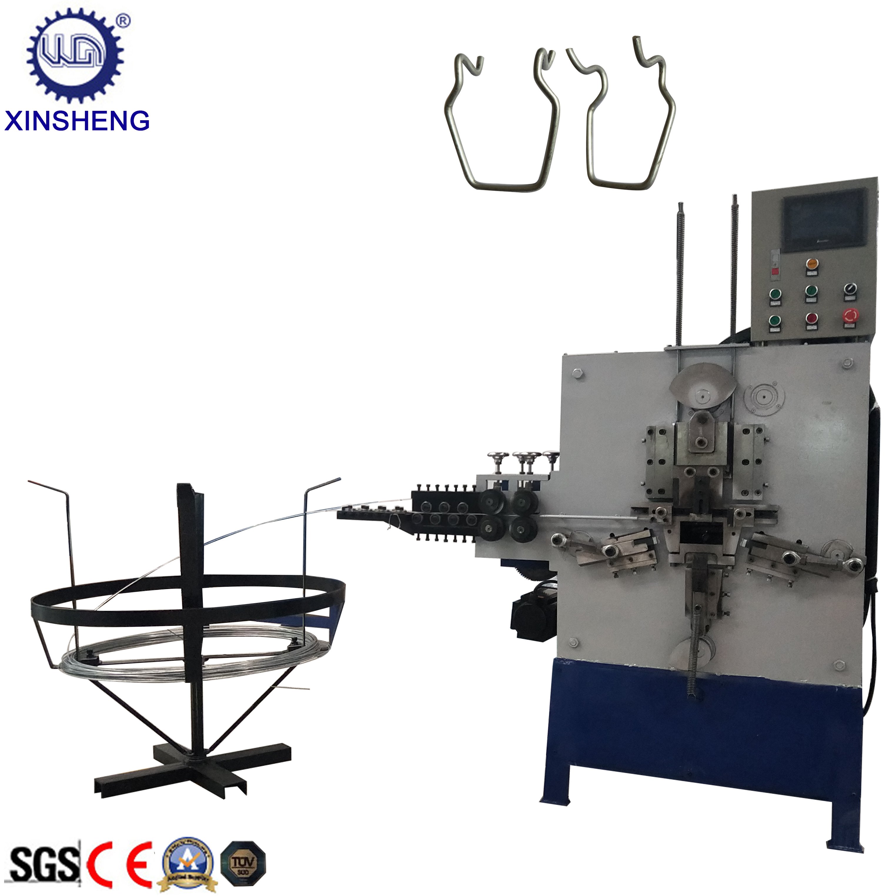 Automatic Mechanical Wire Buckle Making Machine Polyester Cord Strapping Wire Buckle Forming Machine with PLC