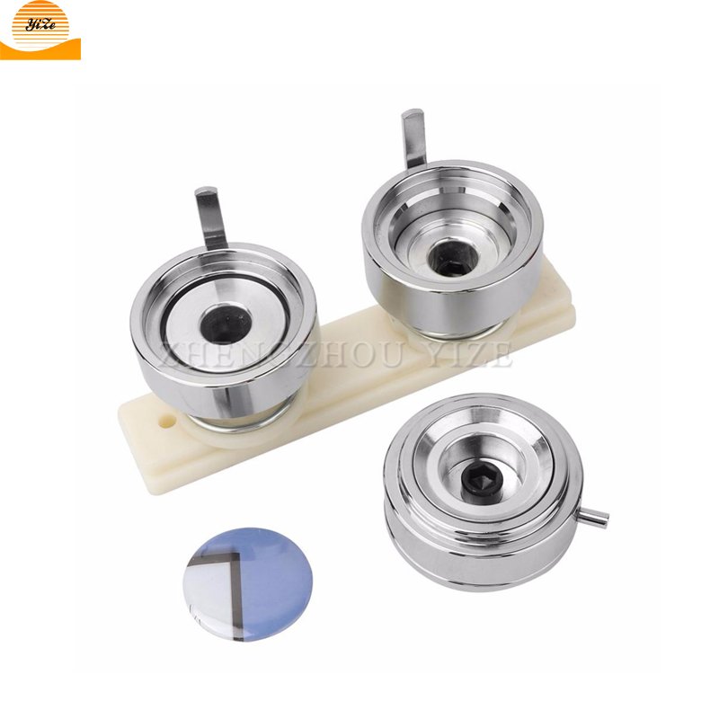 Metal badge button pin maker making machine snap button press machine