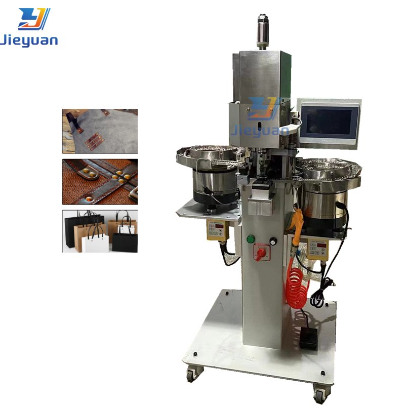 Button metal fastener snap fastening machine automatic button attaching machine for clothing