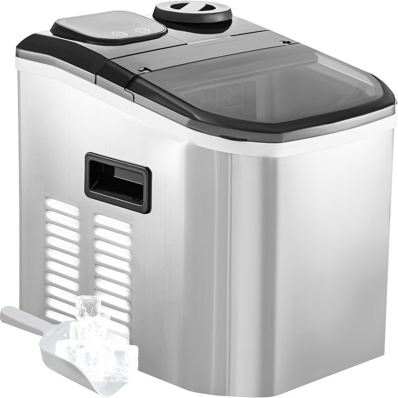 Countertop Ice Maker Portable Ice Machine Self-Cleaning Ice Cube Maker for Home Kitchen