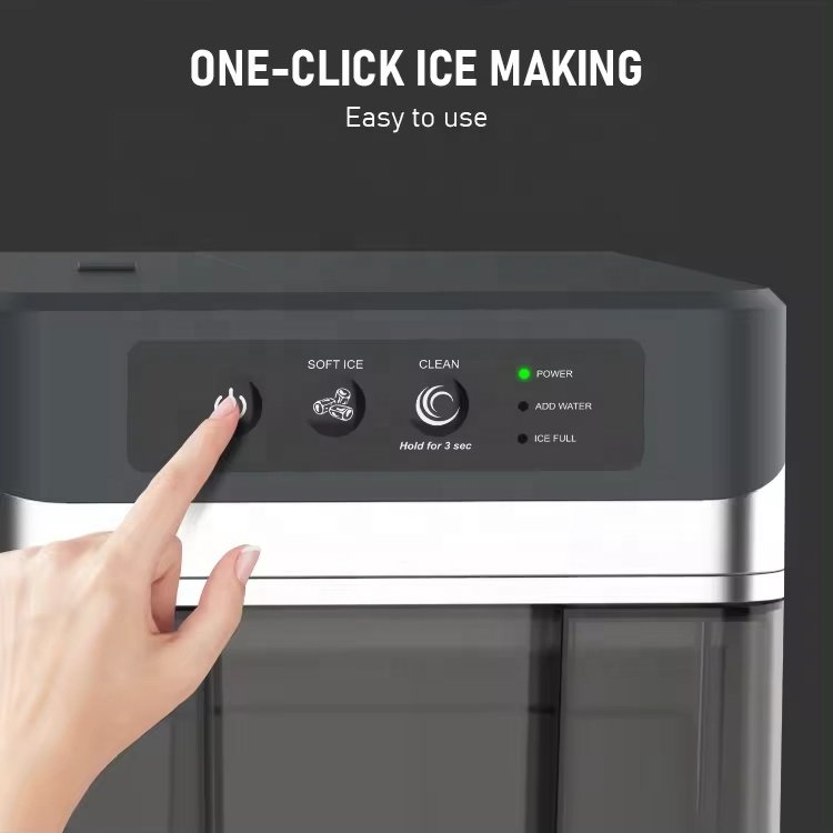 coffee shop Household Holiday Party Cold Drink Desktop Self-Cleaning Nugget Ice Maker Machine