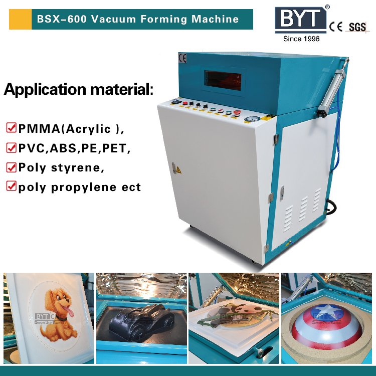 acrylic signage making vacuum forming machinery price factory sale plastic vacuum thermo former forming machine