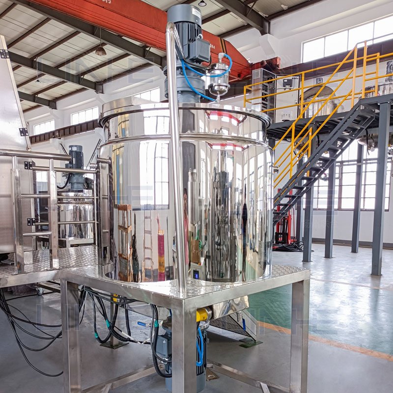 Dishwasher Liquid Soap Making Machine Shampoo Homogenizer Conditioner Detergent Mixing Machine