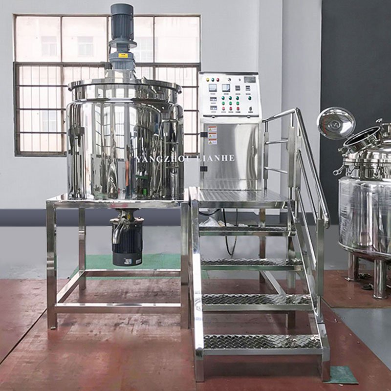 Dishwasher Liquid Soap Making Machine Shampoo Homogenizer Conditioner Detergent Mixing Machine