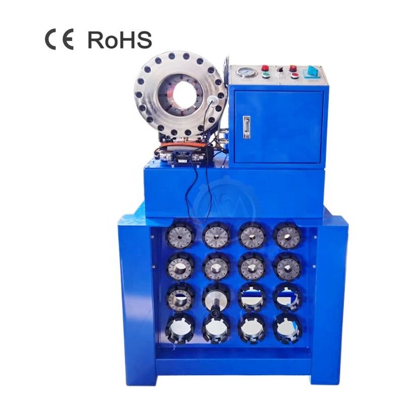 CE P20 Finn Power Hose Crimper Pipe Fitting Press Machine For Sale Good Price 2 Inch DX68 Hydraulic Hose Crimping Machine