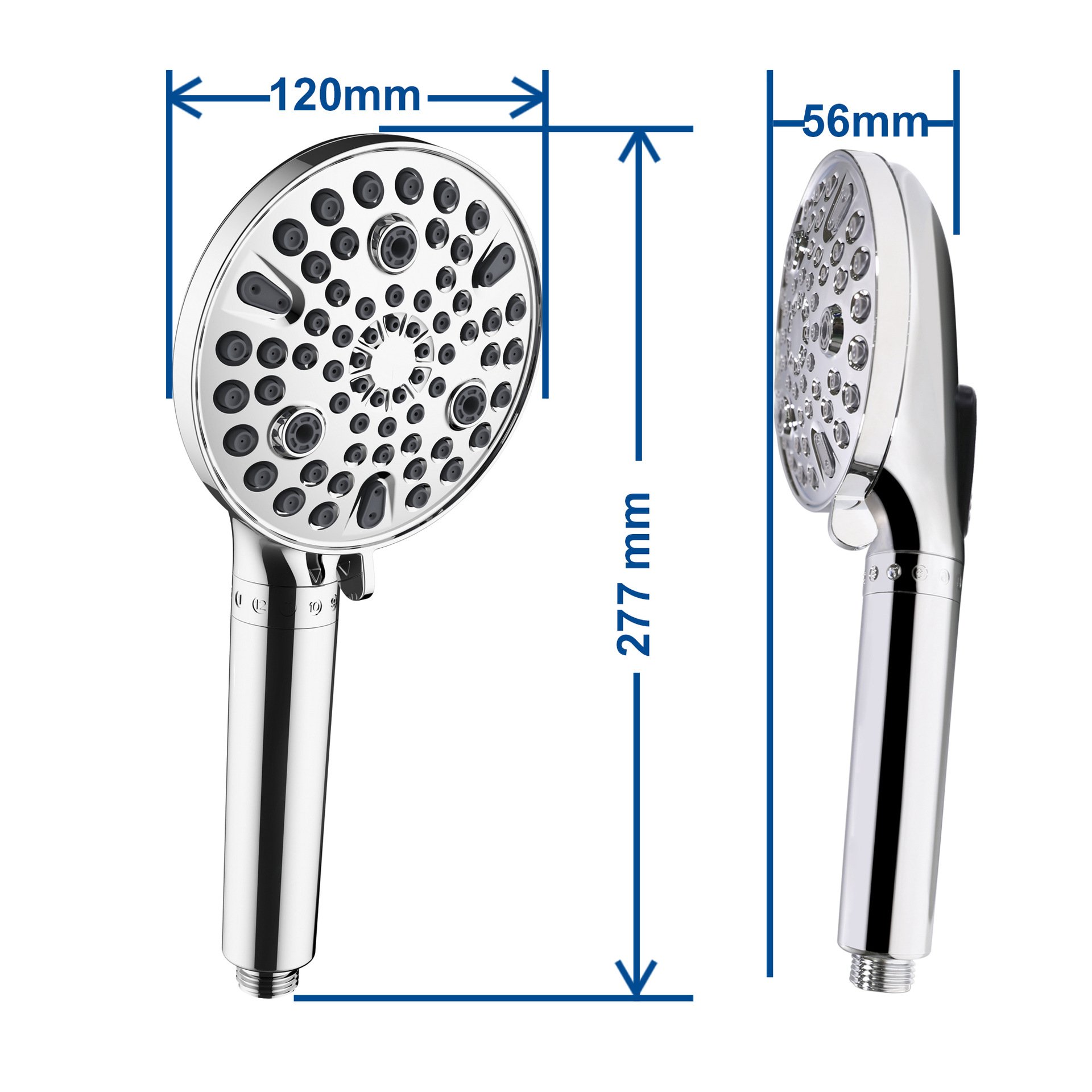 Filter gun shower Supercharged shower head smart rainfall Multi-function spray shower head