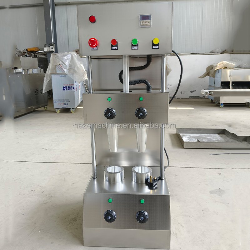 Commercial Electric Biscuit Tea Cup Baker Machine Edible Coffee Cup Machine For The Production Of Waffle Cups