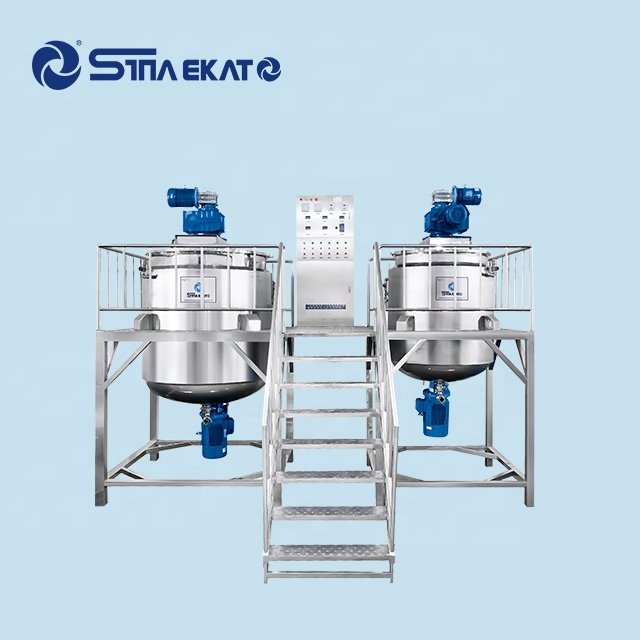 PME-1000L Liquid Soap Shampoo Detergent Cleanser Making Machine Liquid Washing Homogenizer Mixer Chemical Homogenizer