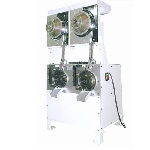 Automatic metal snap fastener button making machine buckle double neck roller reel box pin install Stud Forming Rivet Assembly