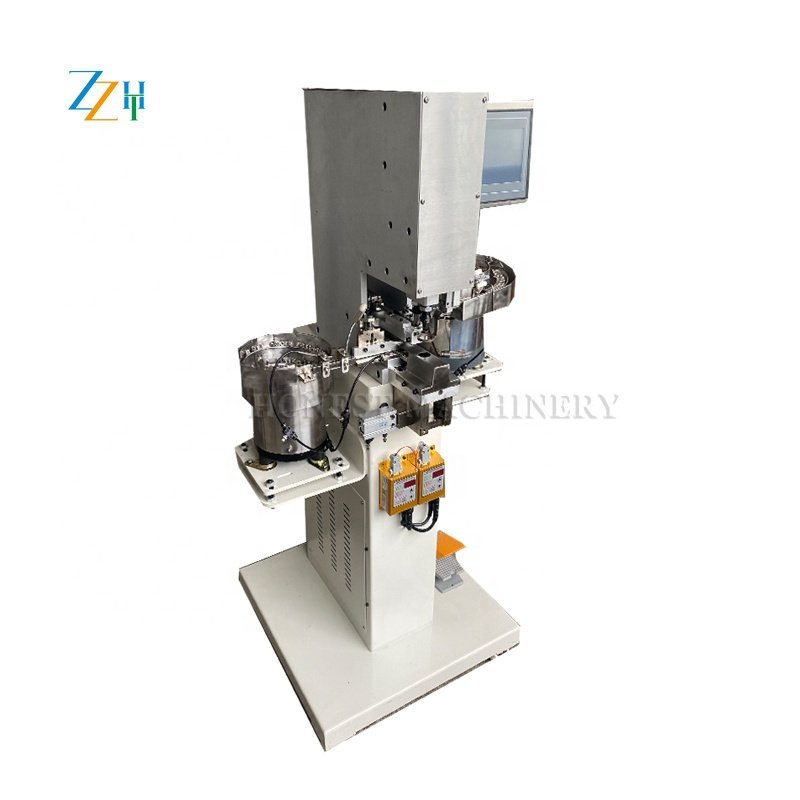 High Output Garment Button Making Machine / Metal Buttons Making Machine / Jeans Button Making Machine
