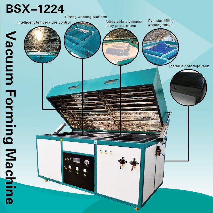 signs making molding blocks industrial vacuum former price abs acrylic thermoforming plastic vacuum forming machine manufacturer