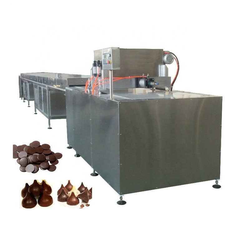 Chocolate chips making machine chocolate buttons drops machine chocolate drop production line