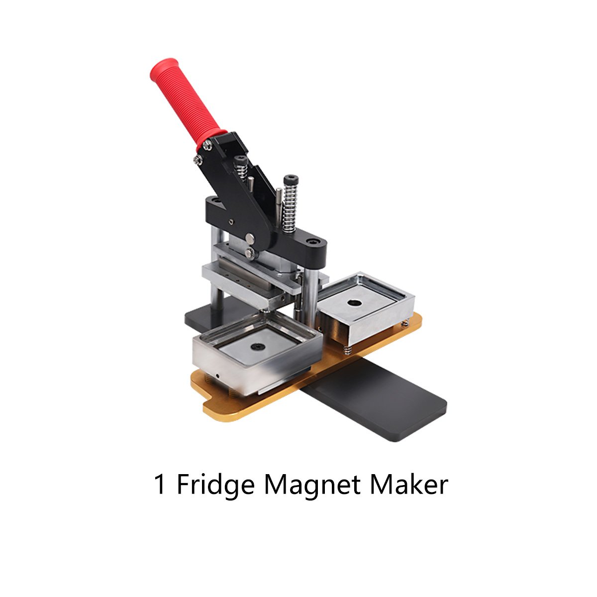 65*90mm hand press fridge magnet making machine manual magnet maker machine