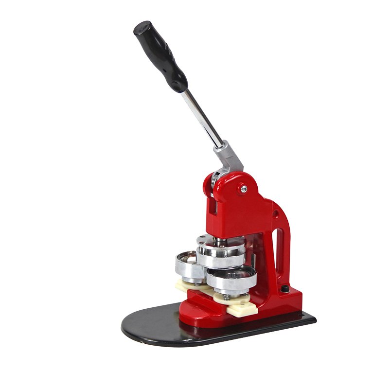 button making machine with button mold badge press machine with 100pcs badge materials free cutter
