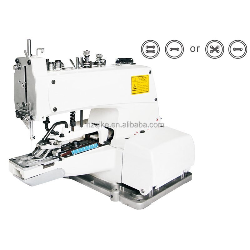 Qk-373 factory price Garment industrial Button making attaching Sewing Machines