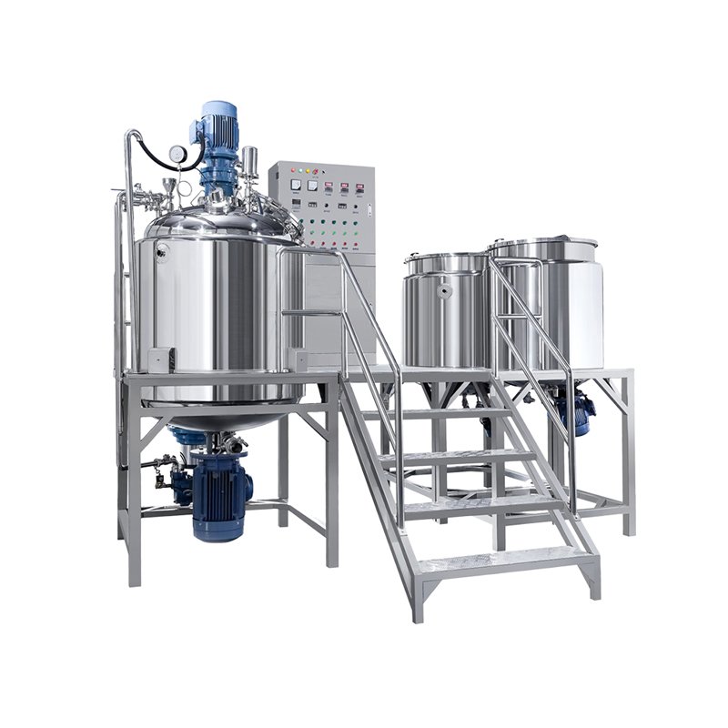 Automatic Vacuum Homogenizer Machine Vacuum Cream Cosmetic Mixer Cream Gel Lotion Making Machine